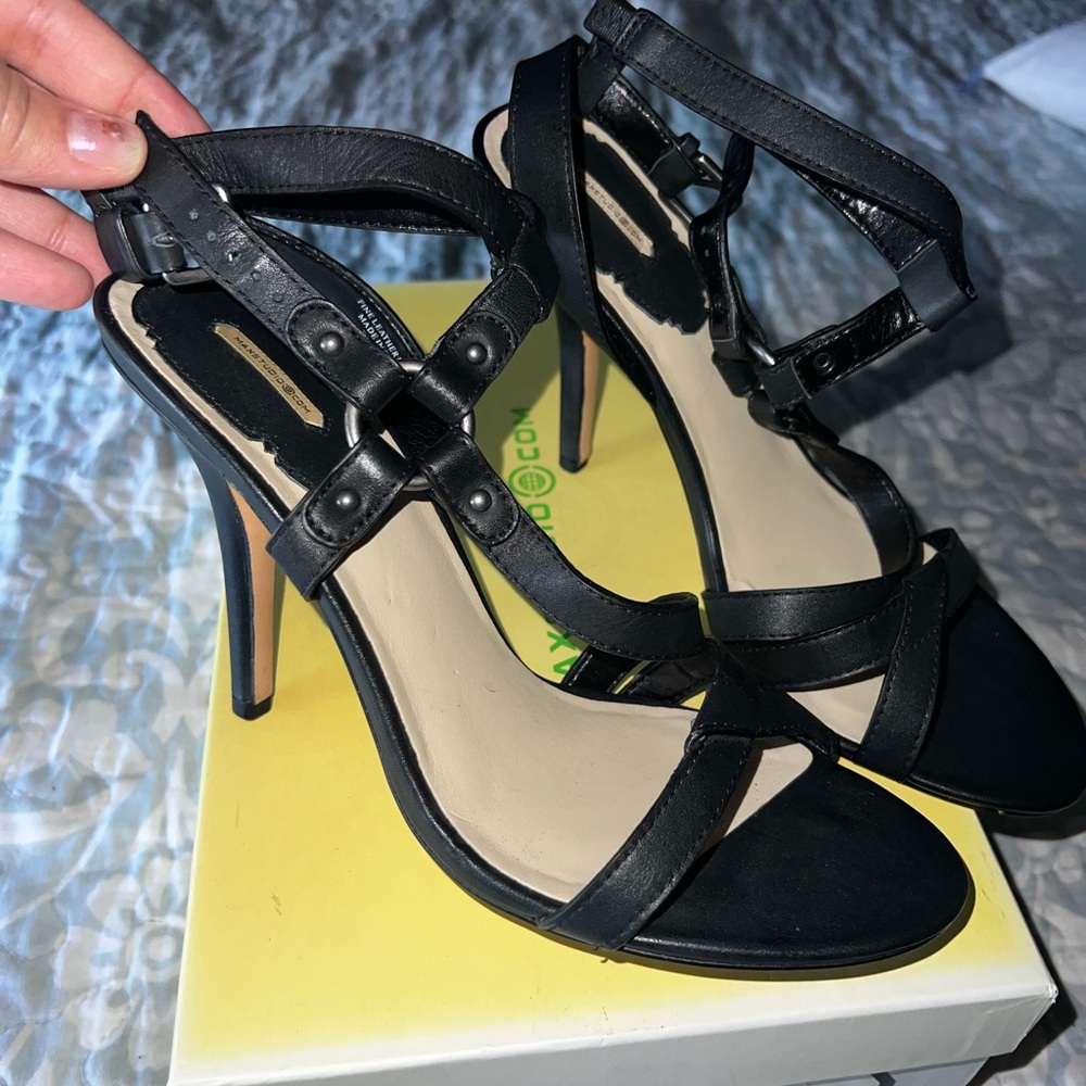 Black heels elegant